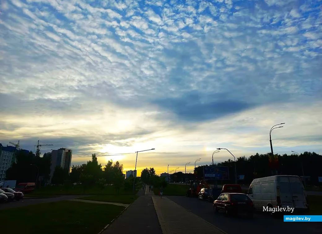   ... И могилевское небо в придачу.