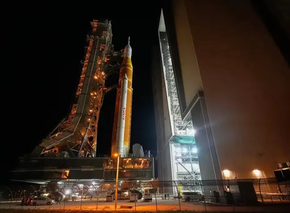  Ракета Artemis II. Фото: Associated Press.