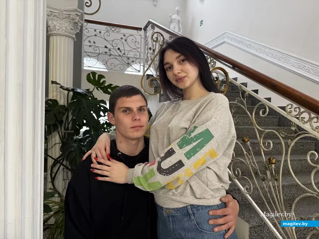 20.03.2026 г. Могилев. ЗАГС. Молодожены недели: Анастасия и Владияр Моськины.