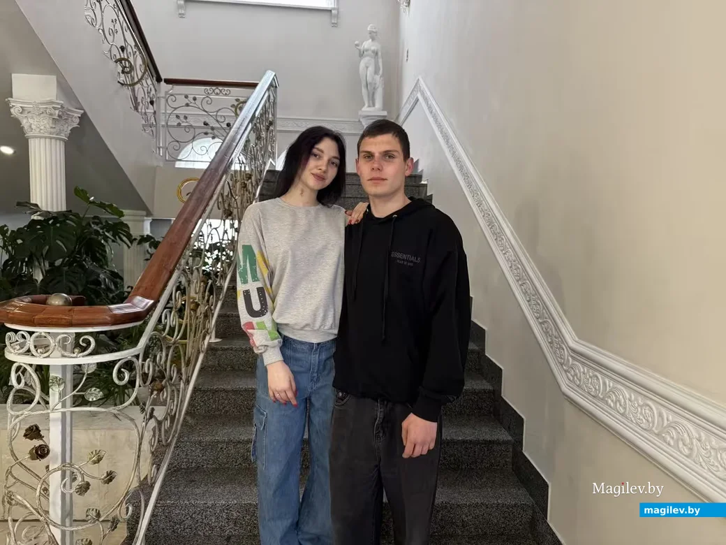 20.03.2026 г. Могилев. ЗАГС. Молодожены недели: Анастасия и Владияр Моськины.