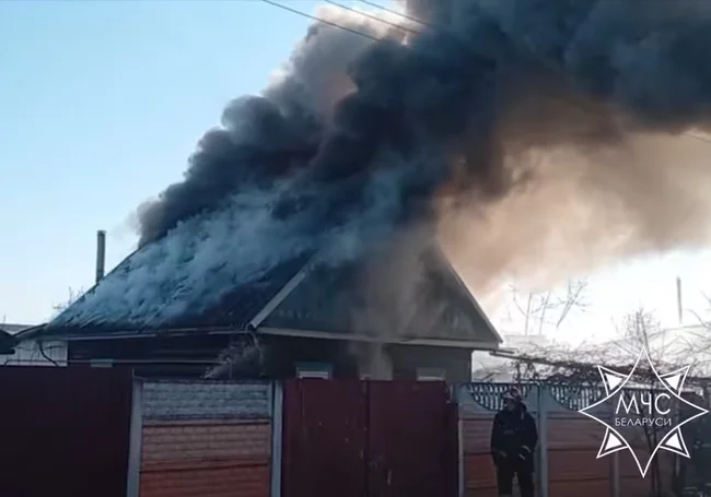На пожаре в Бобруйске погибла пожилая женщина