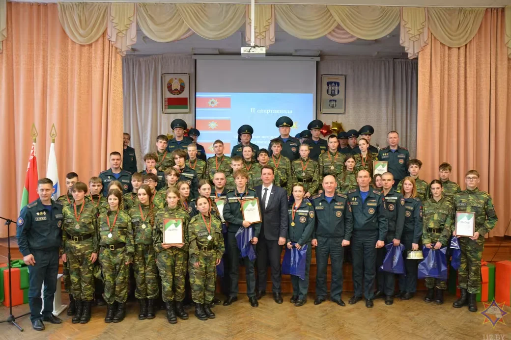 Областная спартакиада военно-патриотических клубов прошла на Могилевщине. Фото: МЧС.