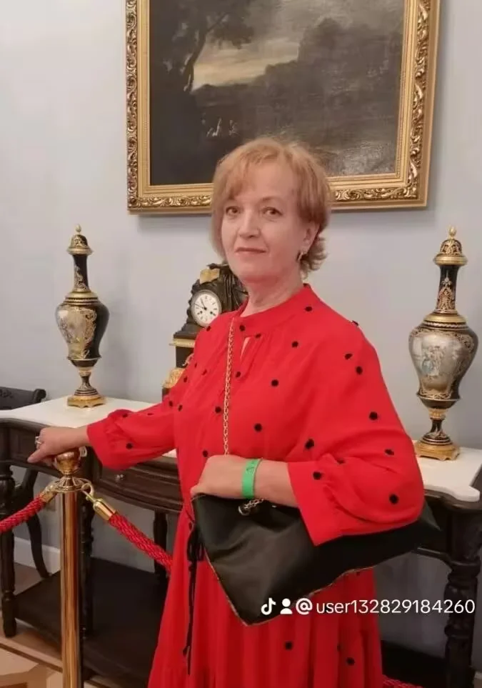  Елена Селех во дворце Булгака в Жиличах. 