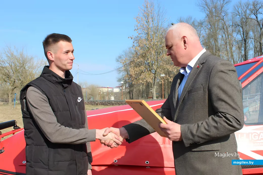 24 марта 2026 года. Могилев. Могилевская областная организация ОСВОД наградила Сергея