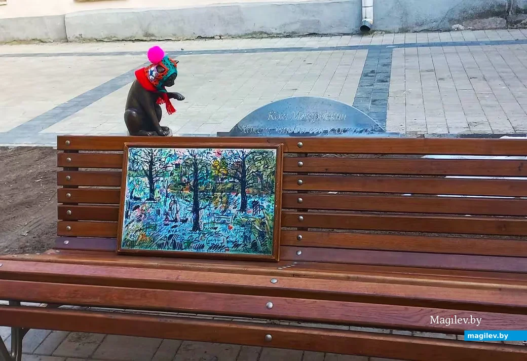 24.03.2026, Могилев, дворик Алика Кузькина в Пожарном переулке.