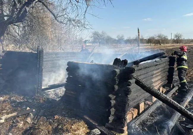 В Мстиславском районе мужчина решил сжечь мусор и спалил собственный сарай