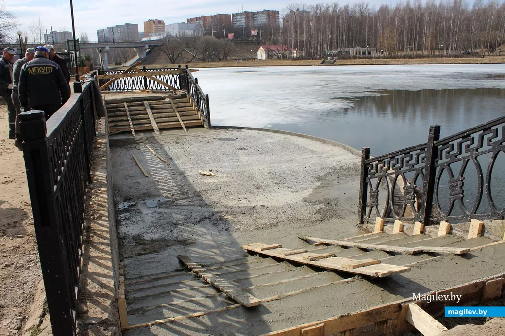 26 марта 2026 года. Могилев. Зона отдыха на реке Дубровенка.