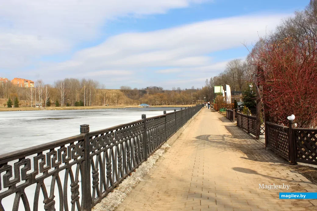 26 марта 2026 года. Могилев. Зона отдыха на реке Дубровенка.