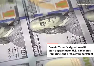 На долларах США будет стоять подпись Дональда Трампа