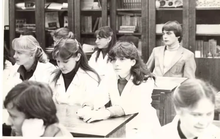  1980-ые годы. Занятия в УПК.  