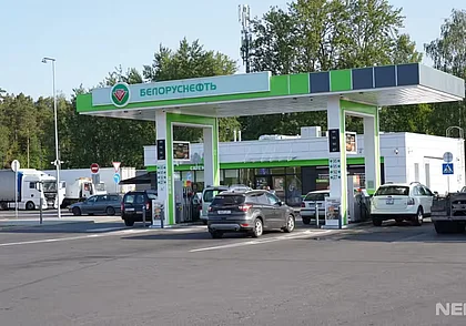 Спрос на топливо на АЗС на западной границе Беларуси значительно вырос