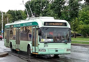 В Могилеве по проспекту Шмидта снова ходят троллейбусы