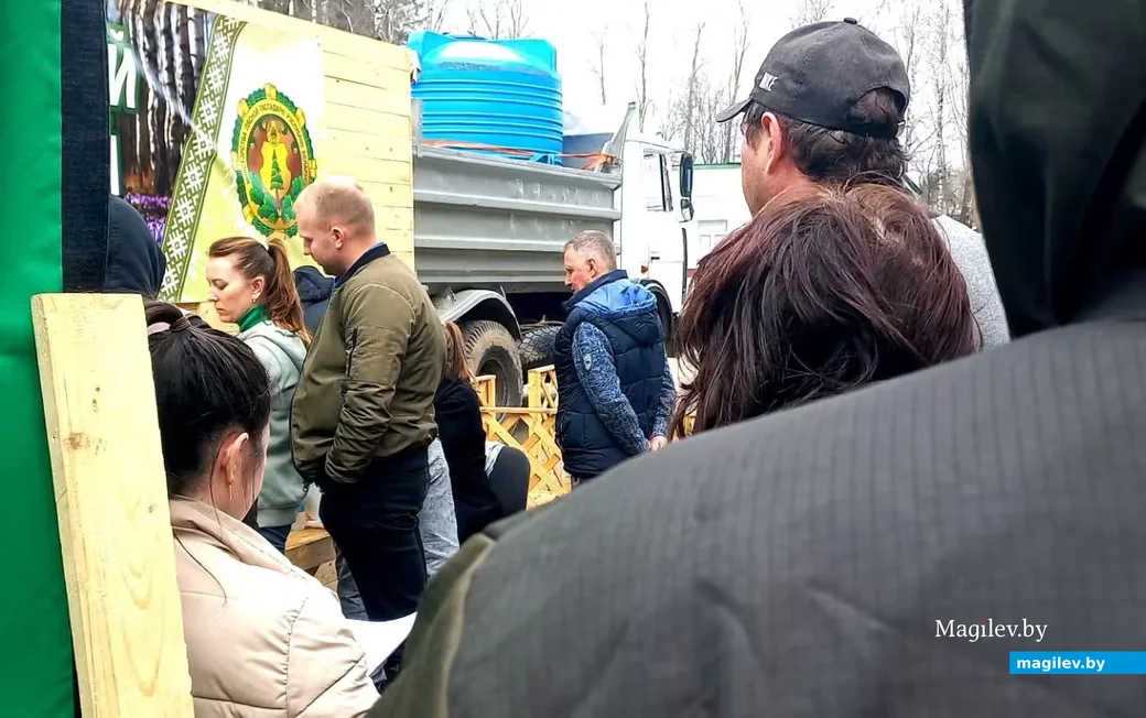   01.03.2026, Могилев. Продажа сока в Могилевском лесхозе.