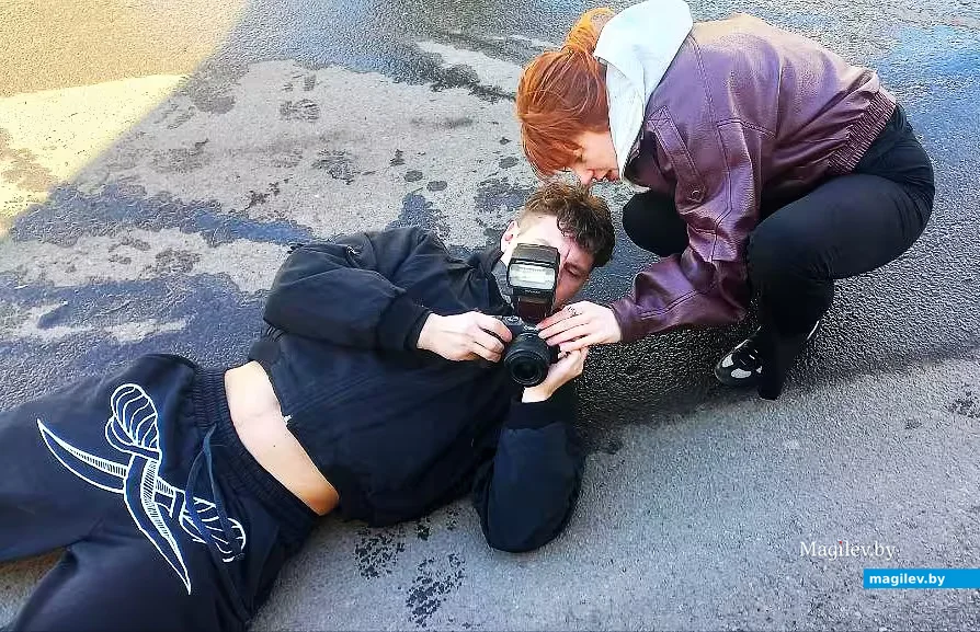   Март 2026-го, Могилев. Фотосессия у Ратуши.