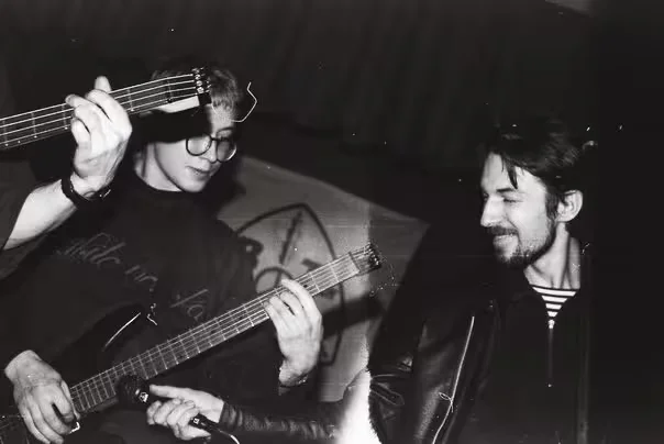 1990-е, Могилев. Клайд (справа) forever!