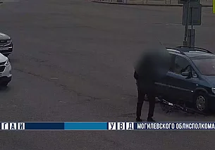 В Могилеве днем автомобиль сбил 15-летнего велосипедиста на пешеходном переходе