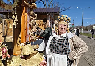 Вход бесплатный: выставка-ярмарка народных ремесел проходит в Могилеве. Фоторепортаж