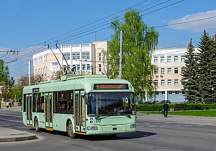 Некоторые троллейбусы не будут ходить в Могилеве с 22 по 30 апреля