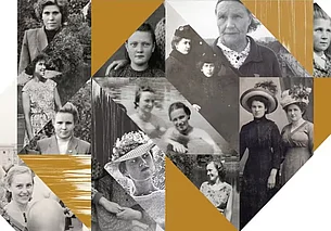 Выставка фотографий, посвященных женщине XX века, в Выставочном зале Могилева