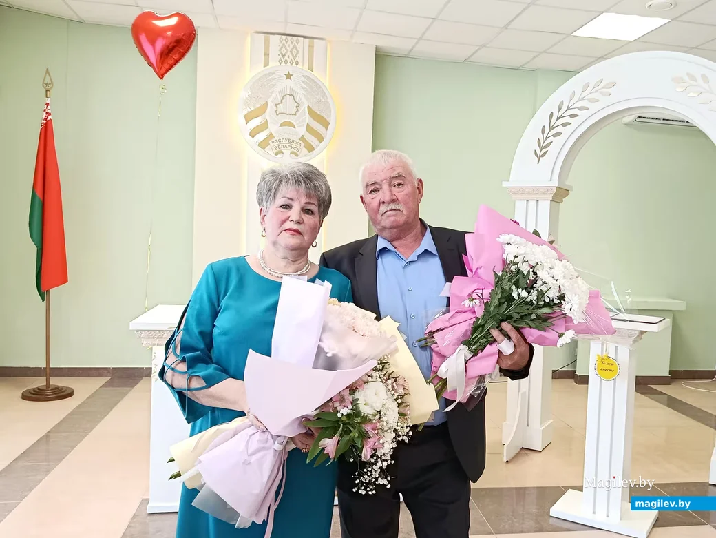  18.04.2026 г. Золотая свадьба Сергея Семеновича и Валентины Ивановны Щербы.