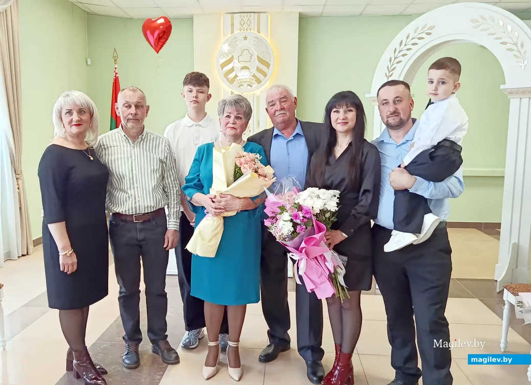   18.04.2026 г. Золотая свадьба Сергея Семеновича и Валентины Ивановны Щербы.