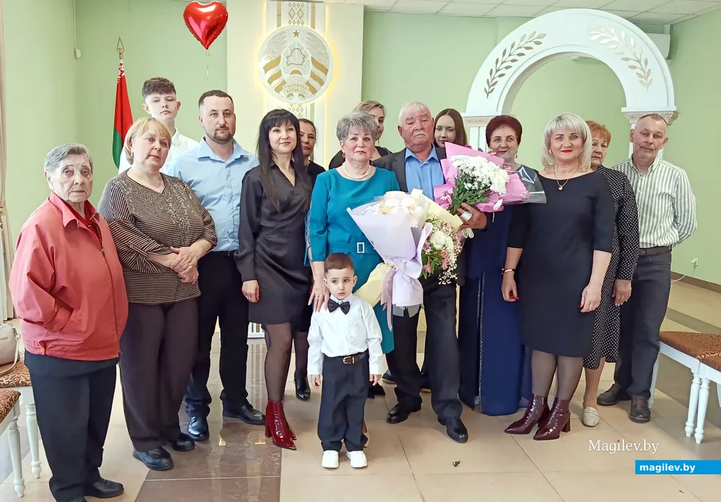   18.04.2026 г. Золотая свадьба Сергея Семеновича и Валентины Ивановны Щербы.