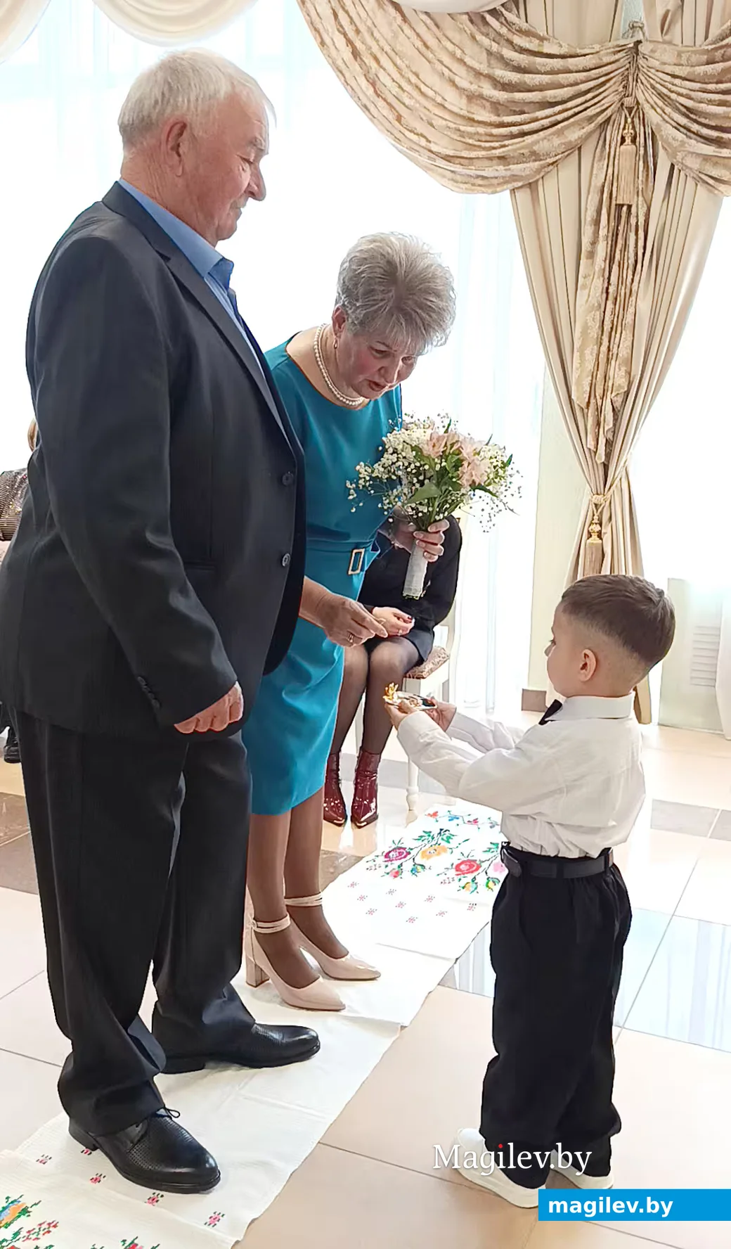   18.04.2026 г. Золотая свадьба Сергея Семеновича и Валентины Ивановны Щербы.