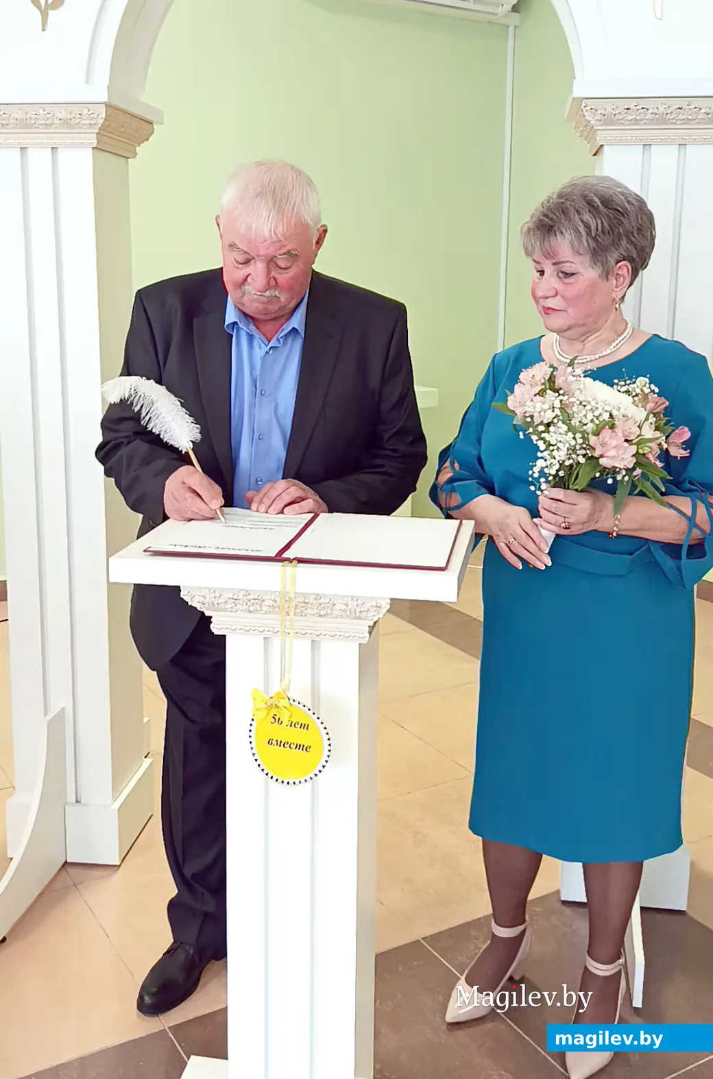   18.04.2026 г. Золотая свадьба Сергея Семеновича и Валентины Ивановны Щербы.