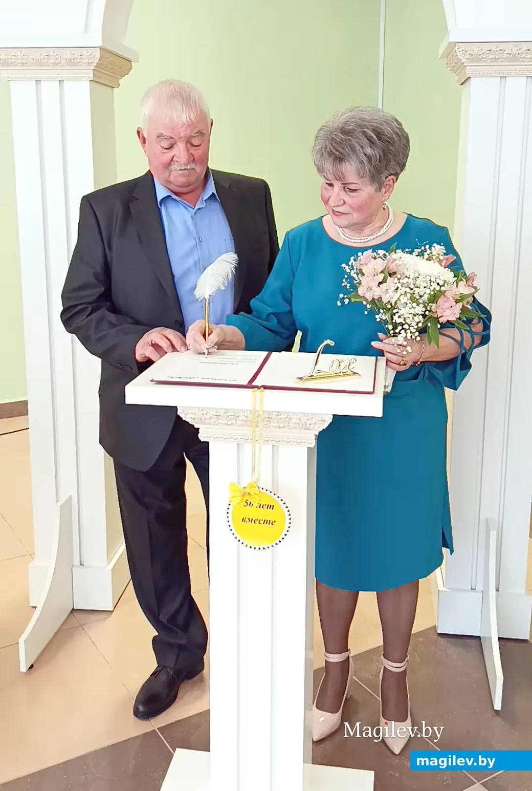   18.04.2026 г. Золотая свадьба Сергея Семеновича и Валентины Ивановны Щербы.