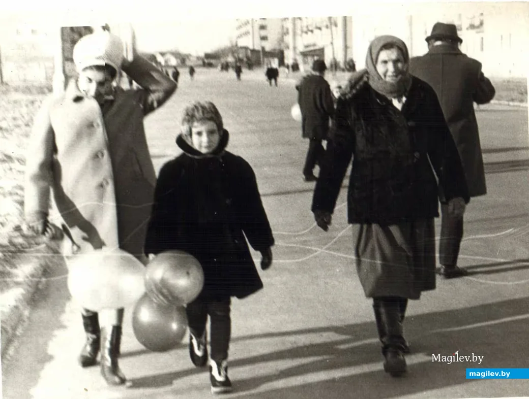  1960-е годы, Бобруйск. На улице Интернациональной.