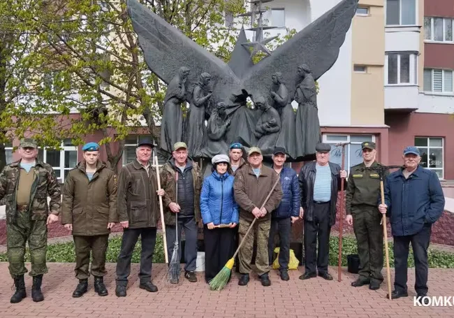 Накануне Радуницы в Бобруйске приведены в порядок все воинские захоронения