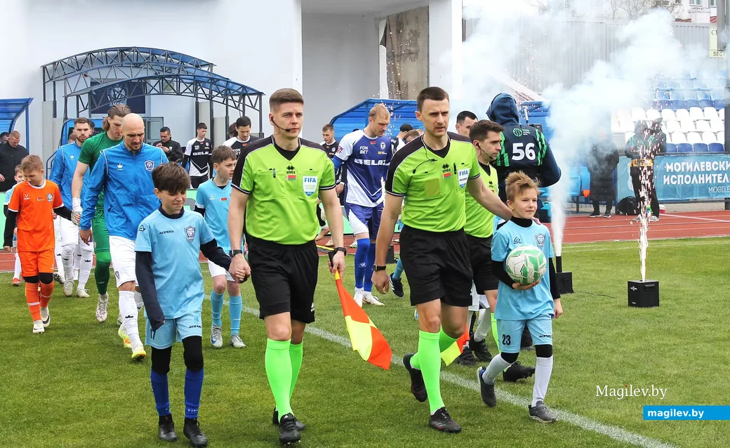  20.04.2026, Могилев, стадион «Спартак». Игра «Днепр-Могилев»  –  «Торпедо-БелАЗ» (Жодино).