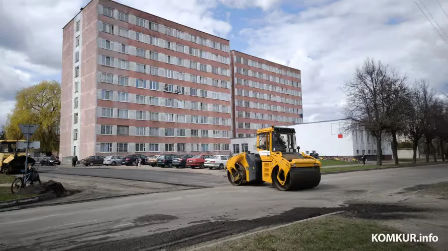 19.04.2026. Бобруйск. Текущий ремонт улиц Ленина и Спартаковская.  