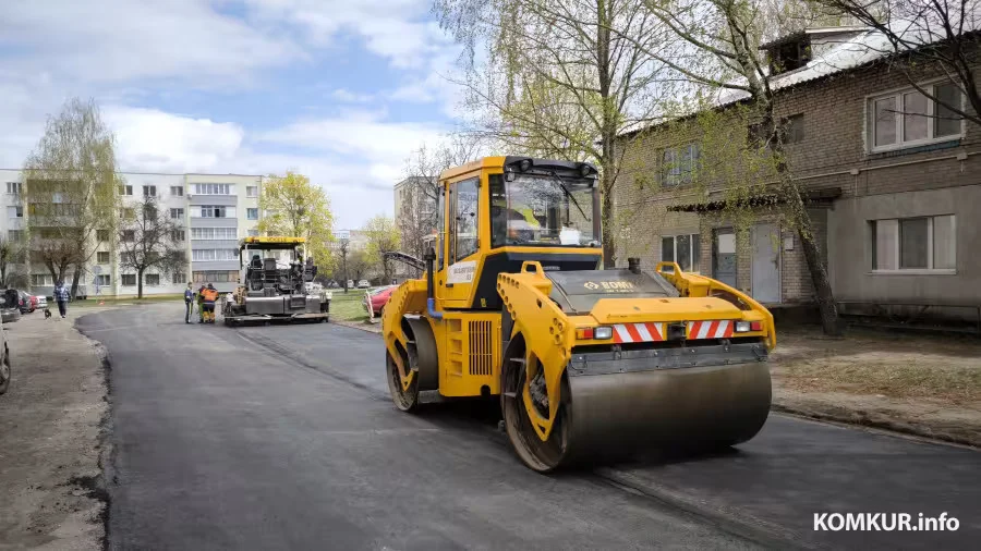  19.04.2026. Бобруйск. Текущий ремонт улиц Ленина и Спартаковская. 