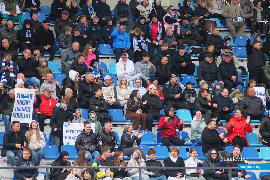  20.04.2026, Могилев, стадион «Спартак». Игра «Днепр-Могилев»  –  «Торпедо-БелАЗ» (Жодино).