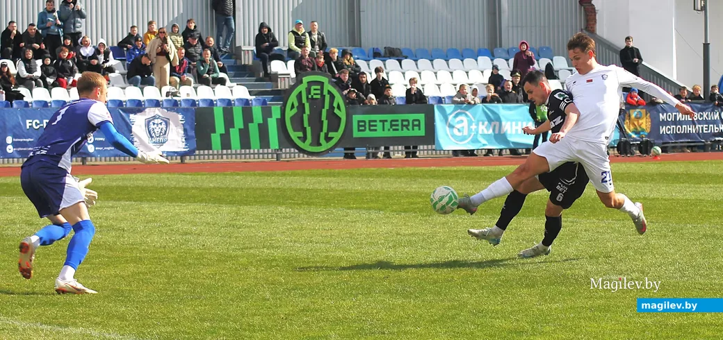  20.04.2026, Могилев, стадион «Спартак». Игра «Днепр-Могилев»  –  «Торпедо-БелАЗ» (Жодино).