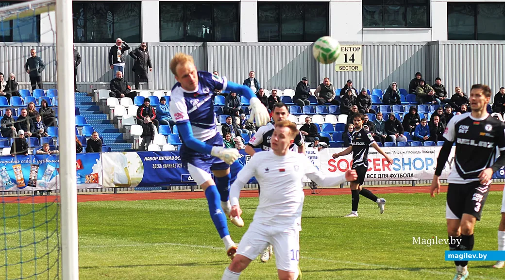  20.04.2026, Могилев, стадион «Спартак». Игра «Днепр-Могилев»  –  «Торпедо-БелАЗ» (Жодино).