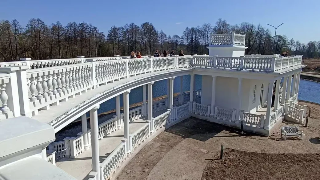 Апрель 2026 года. Дворцово-парковый комплекс в Жиличах Кировского района Могилевской области. 