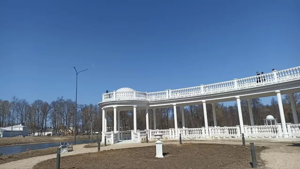 Апрель 2026 года. Дворцово-парковый комплекс в Жиличах Кировского района Могилевской области. 