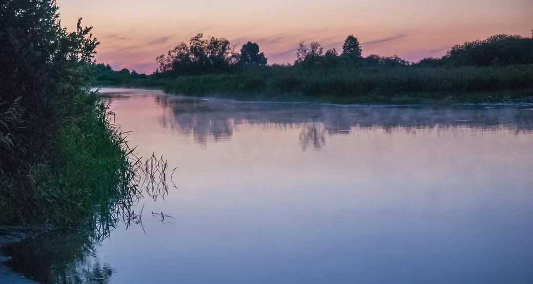 Закат на Птичи.. Фото: Александр Чугуев.