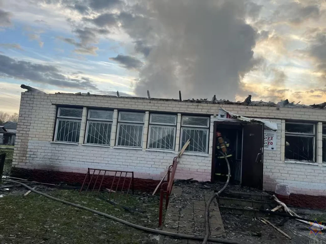  24.04.2026 г. Агр. Майский, чериковский район. Фото: Могилевское областное УМЧС