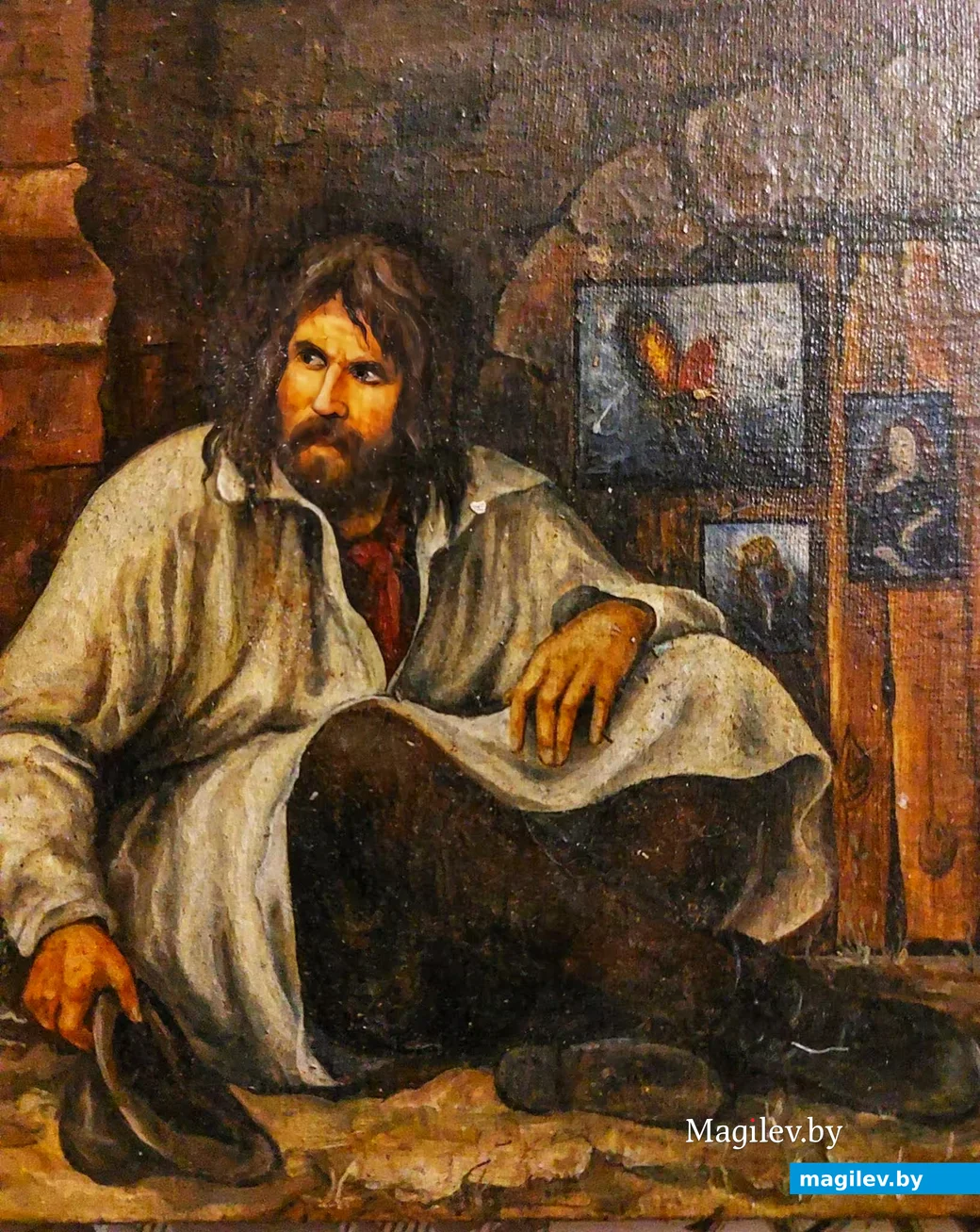  1990-е годы, Могилев. Картина неизвестного художника из галереи «Лунный свет».