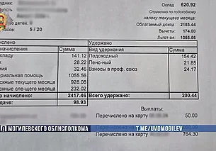 Мертвые души по-могилевски: супруг фиктивно трудоустроил жену