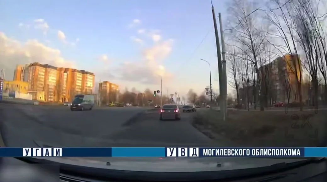  Фото: скан с видео УГАИ УВД Могоблисполкома