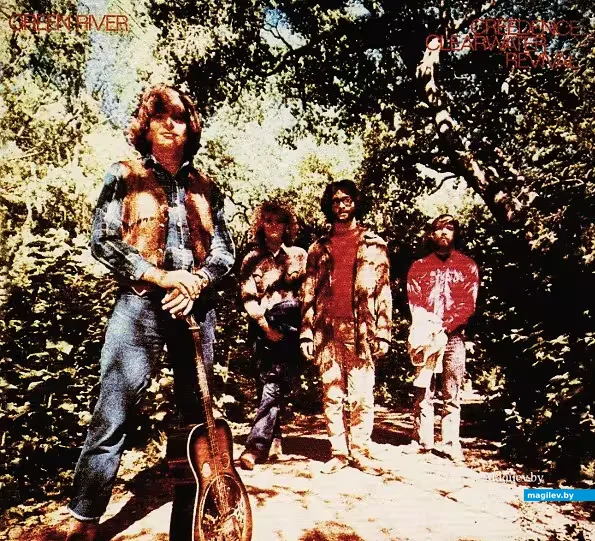  Лицевая сторона конверта пластинки «Green River» группы «Creedence Clearwater Revival».