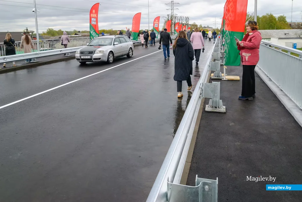 01.05.2026. Бобруйск. Торжественное открытие движения после ремонта по путепроводу на улице Карла