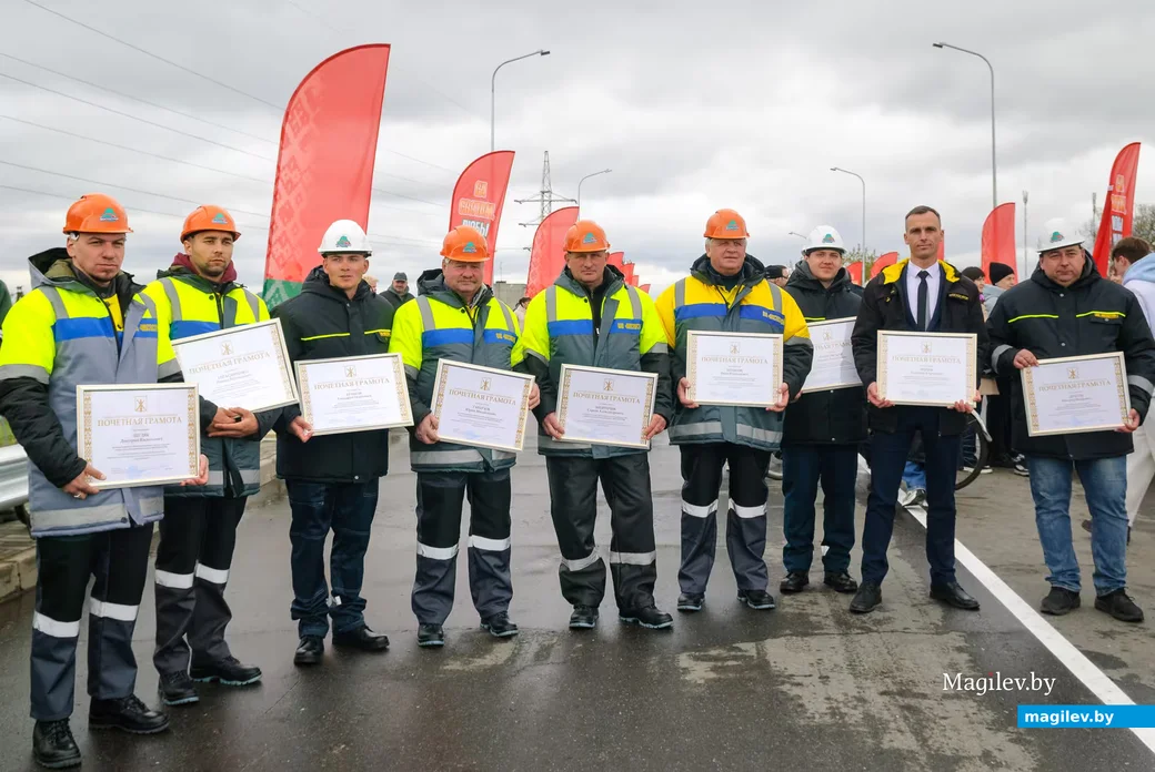01.05.2026. Бобруйск. Торжественное открытие движения после ремонта по путепроводу на улице Карла