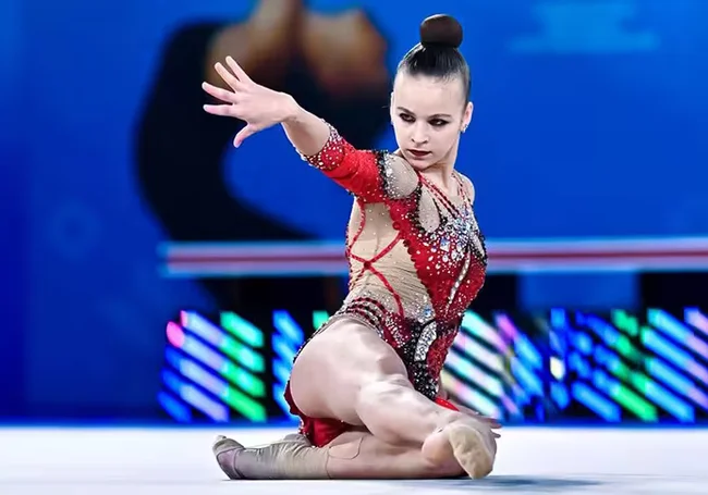 Белоруска Дарья Веренич выиграла вторую медаль Кубка Европы по художественной гимнастике