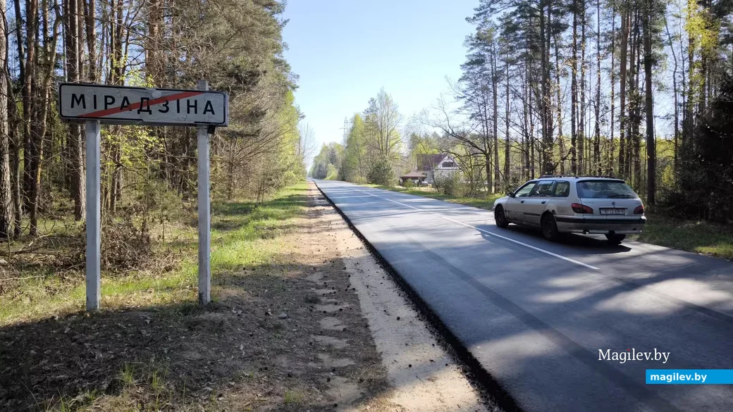  4.05.2026. Бобруйский район. На дороге «Сычково – Мирадино» уложен асфальт