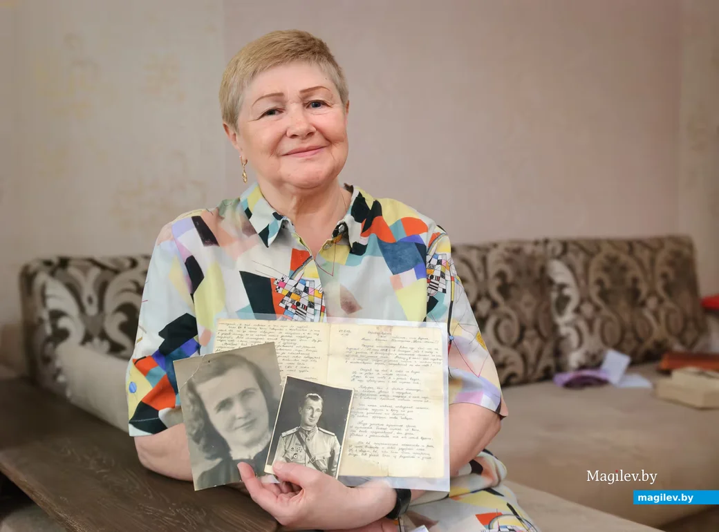 28.04.2026.. Бобруйск. Ирина Юрьевна Колодина хранит память о дедушке Леониде Антоновиче Казаке.
